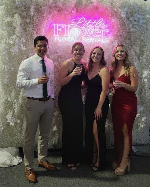 The Halo Flower Wall